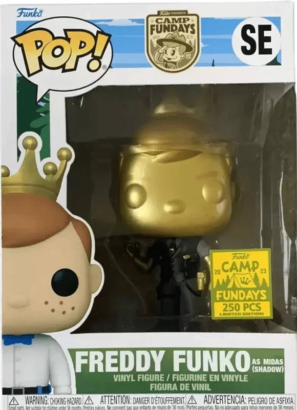 Freddy Funko as Midas (Shadow) #SE Funko Pop from Camp Fundays