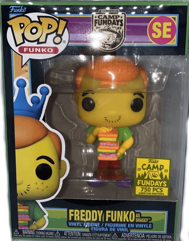 Freddy Funko as Shaggy #SE Funko Pop from Camp Fundays
