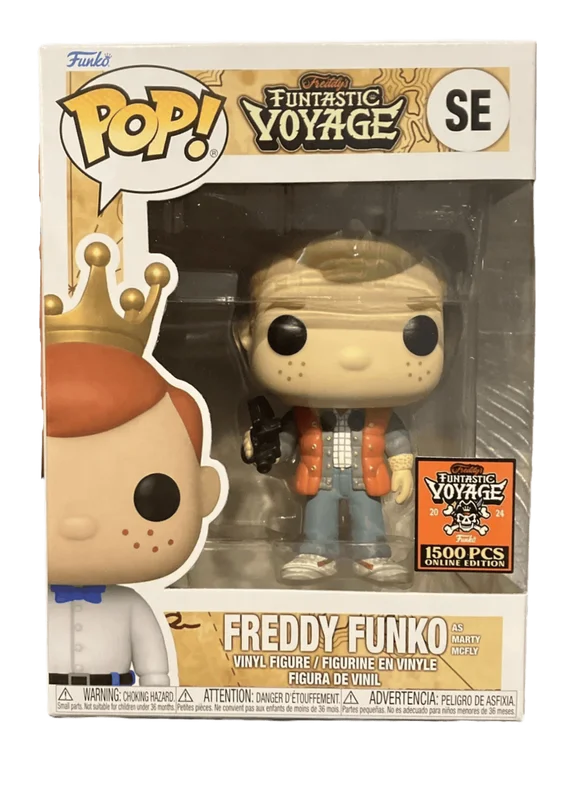 Freddy Funko as Marty McFly #SE Funko Pop from Freddy`s Funtastic Voyage