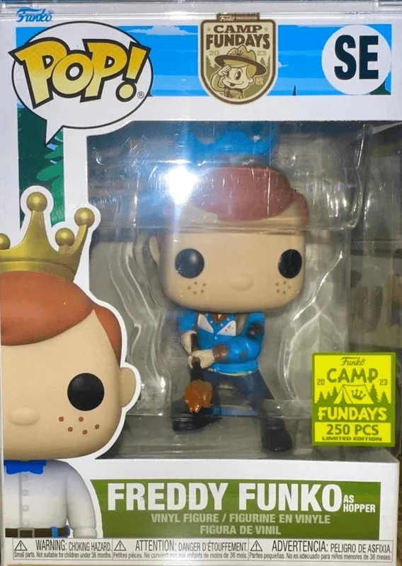 Freddy Funko as Hopper #SE Funko Pop from Camp Fundays