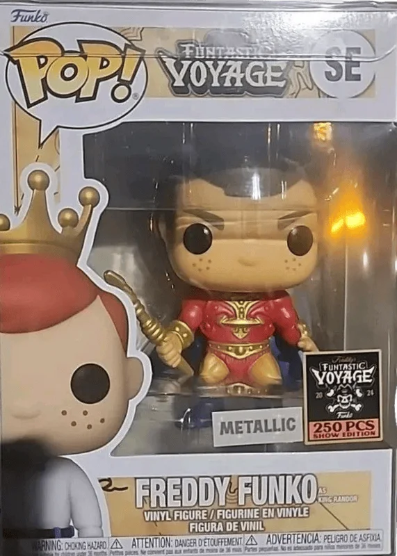 Freddy Funko as King Randor #SE Funko Pop from Freddy`s Funtastic Voyage