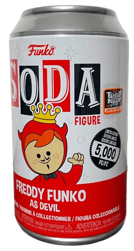 Freddy Funko as Devil Funko Pop from Freddy Funko