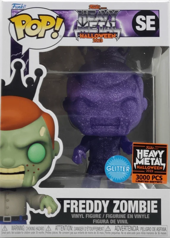 Freddy Zombie #SE Funko Pop from Heavy Metal Halloween 2023