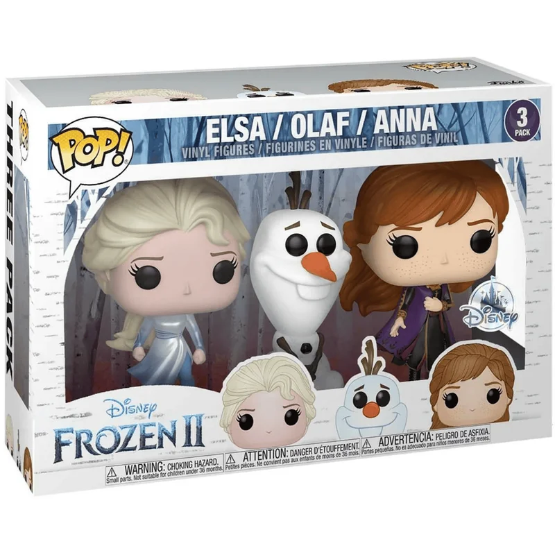Elsa / Olaf / Anna #3 PACK Funko Pop from Frozen II