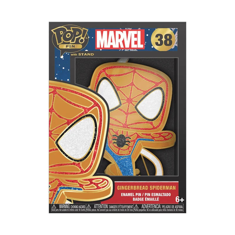 Gingerbread Spider-Man #38 Funko Pop from Marvel