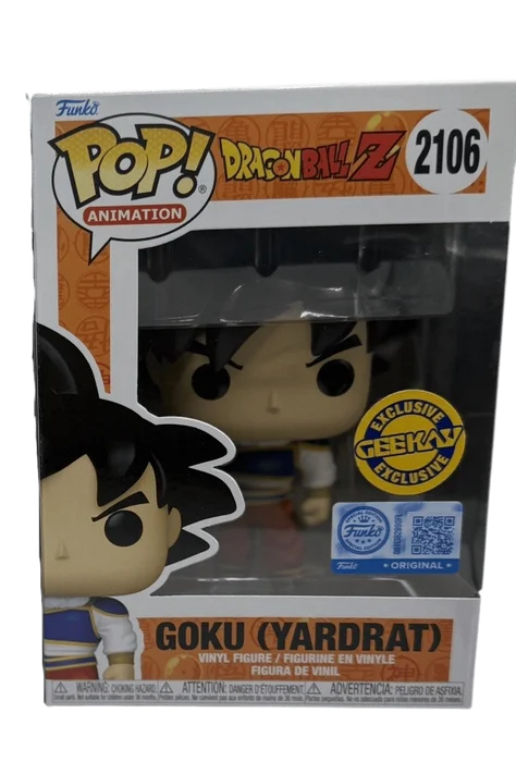 Goku (Yardrat) #2106 Funko Pop from Dragon Ball Z