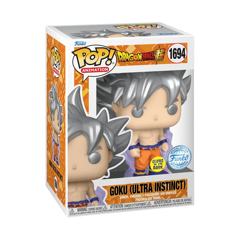 Goku (Ultra Instinct) #1694 Funko Pop from Dragon Ball Super