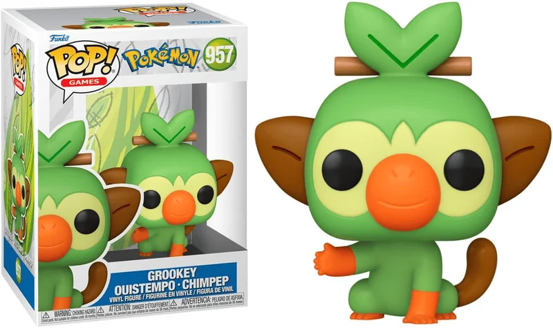 Grookey Ouistempo Chimpep #957 Funko Pop from Pokémon