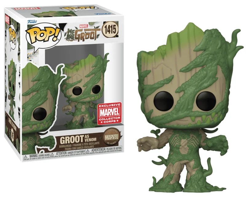 Groot as Venom #1415 Funko Pop from We Are Groot