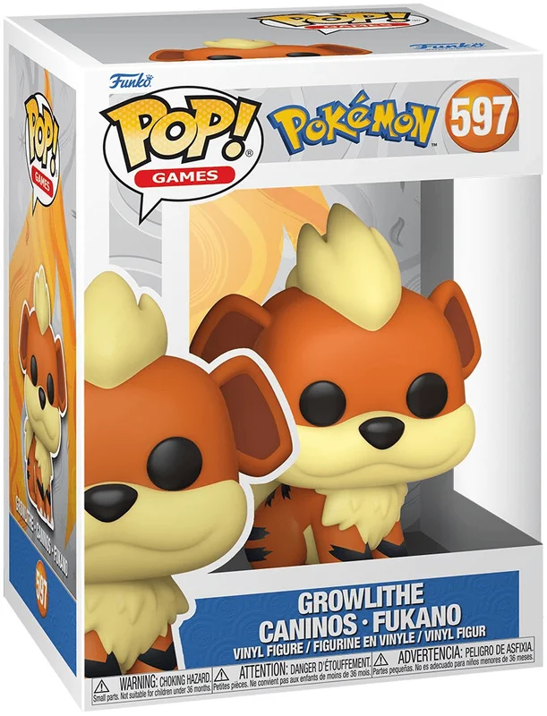 Growlithe #597 Funko Pop from Pokémon