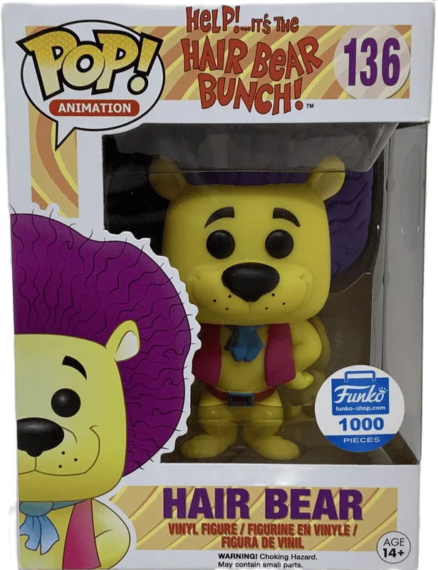 Hair Bear #136 Funko Pop from Hanna-Barbera