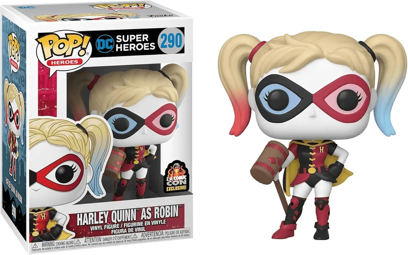 Harley Quinn as Robin #290 Funko Pop from DC Super Heroes