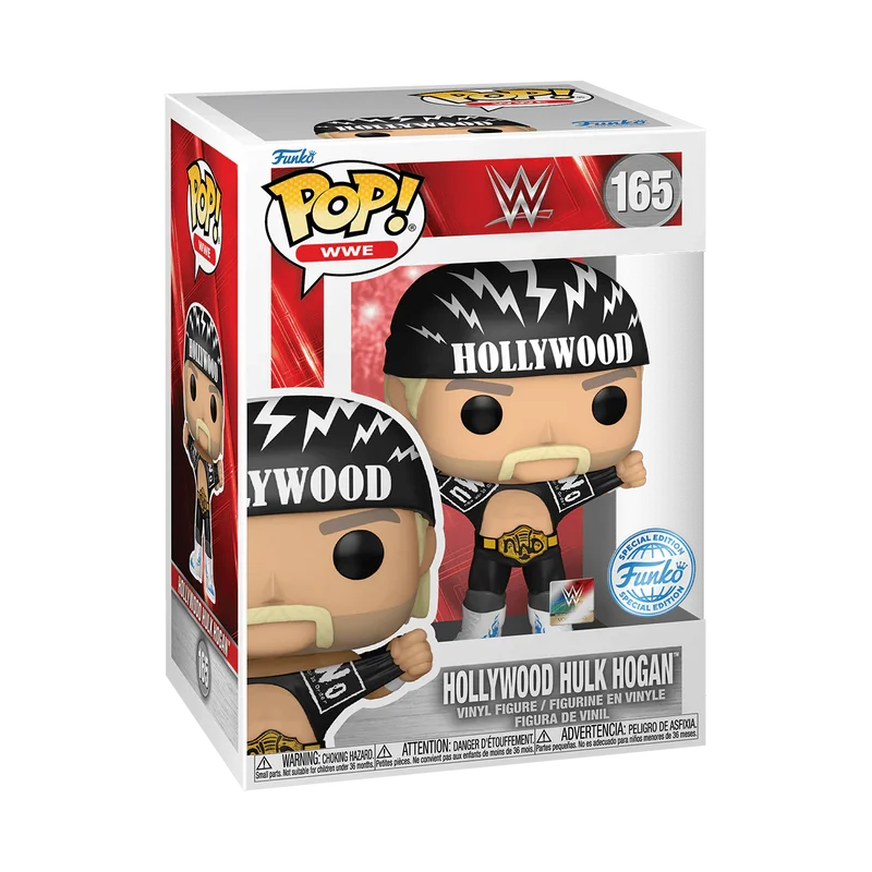 Hollywood Hulk Hogan #165 Funko Pop from WWE