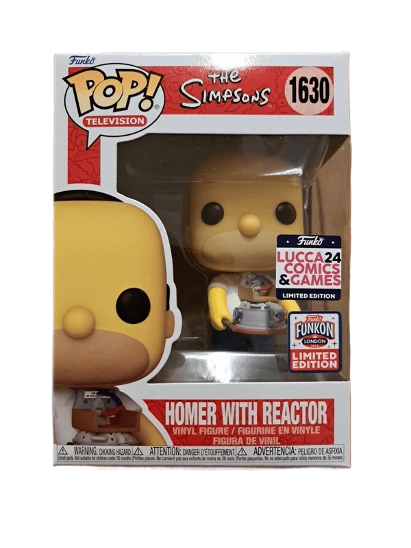 Homer with Reactor #1630 Funko Pop from The Simpsons