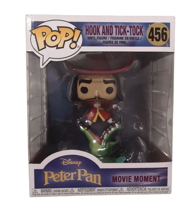 Hook and Tick-Tock #456 Funko Pop from Peter Pan