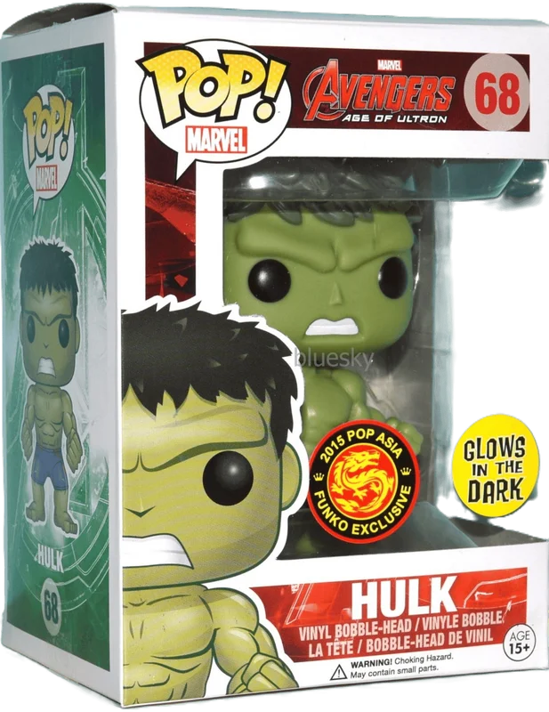 Hulk #68 Funko Pop from Avengers Age of Ultron