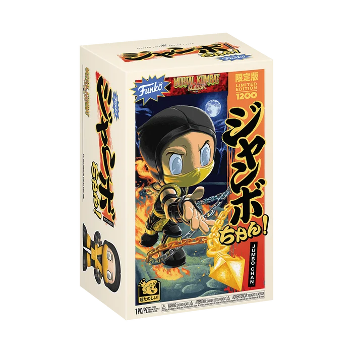 Scorpion Funko Pop from Mortal Kombat