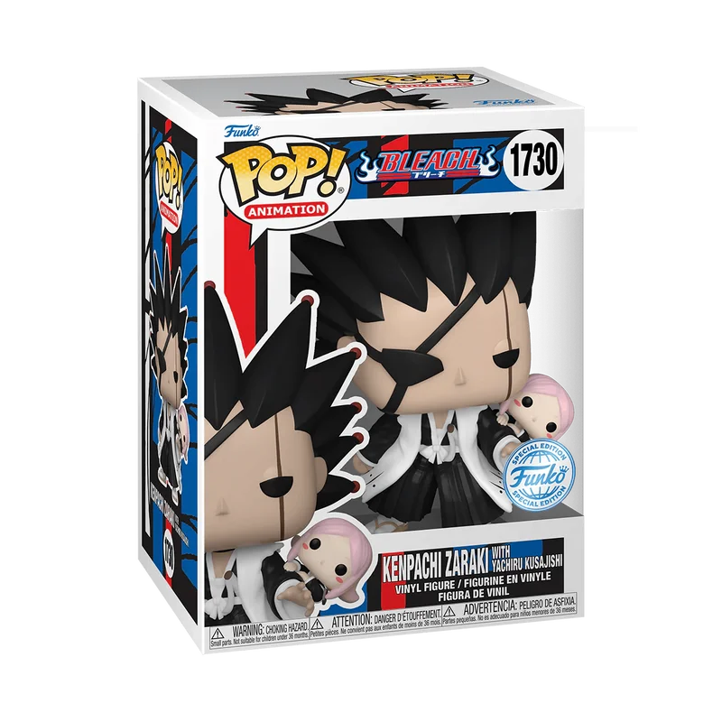 Kenpachi Zaraki with Yachiru Kusajishi #1730 Funko Pop from Bleach