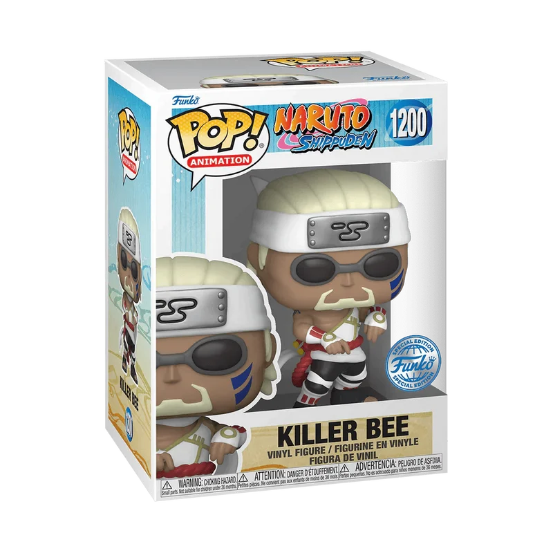 Killer Bee #1200 Funko Pop from Naruto Shippuden