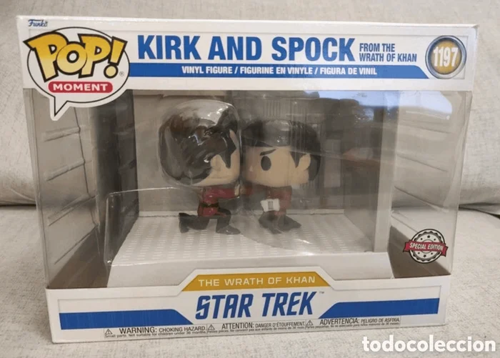 Kirk and Spock from The Wrath of Khan #1197 Funko Pop from Star Trek