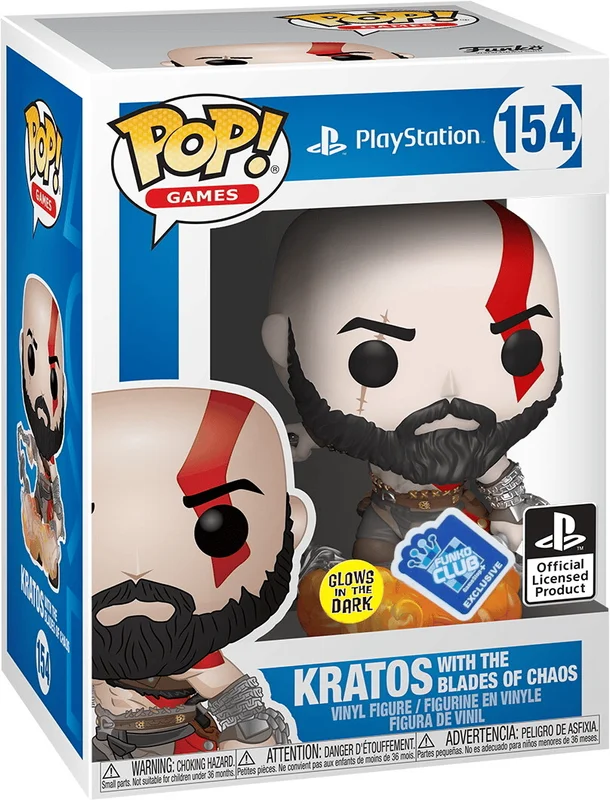 Kratos with the Blades of Chaos #154 Funko Pop from God of War