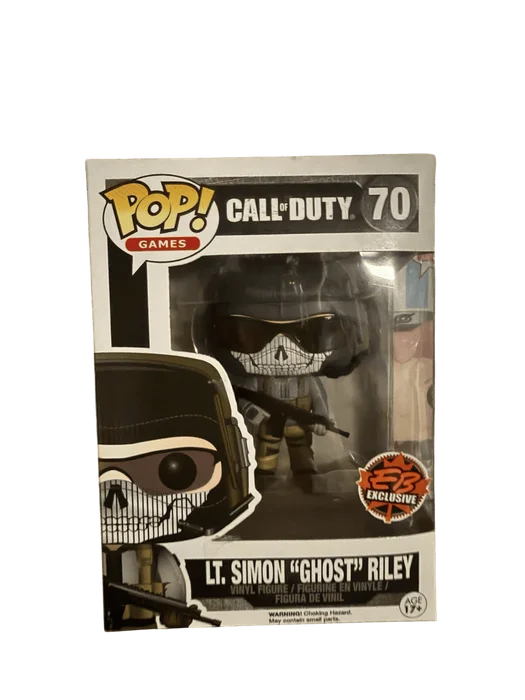 LT. Simon 'Ghost' Riley #70 Funko Pop from Call of Duty