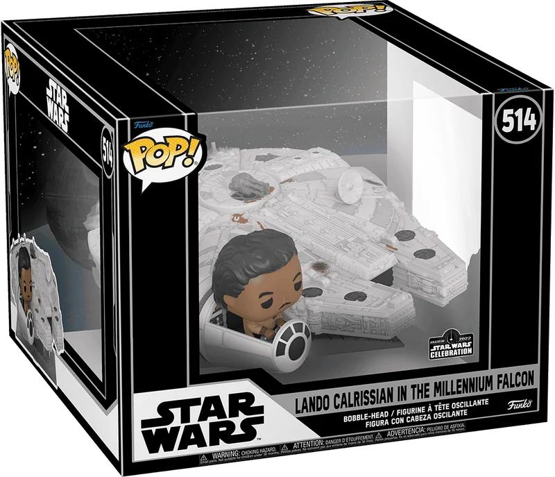 Lando Calrissian in the Millennium Falcon #514 Funko Pop from Star Wars