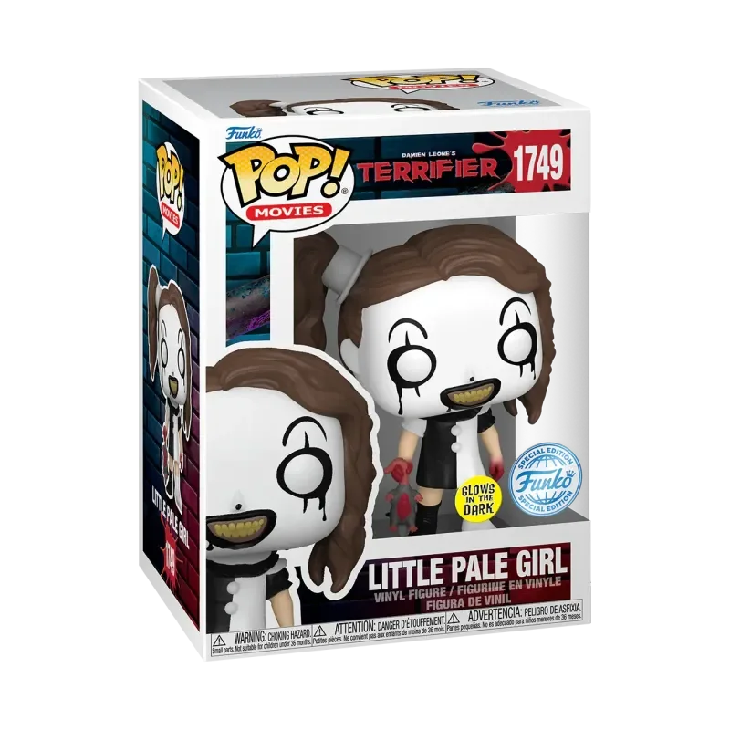 Little Pale Girl #1749 Funko Pop from Terrifier