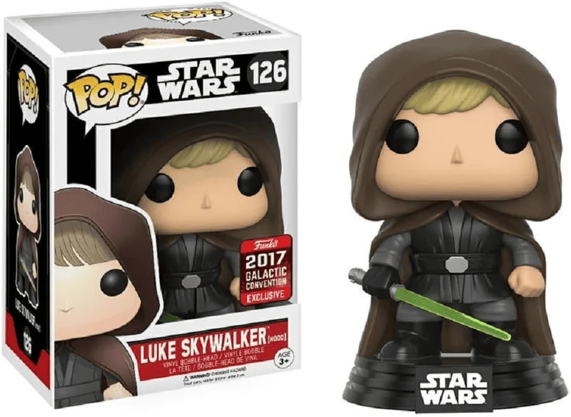 Luke Skywalker (Hood) #126 Funko Pop from Star Wars