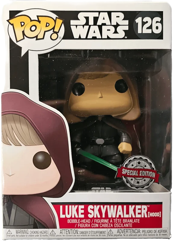 Luke Skywalker (Hood) #126 Funko Pop from Star Wars