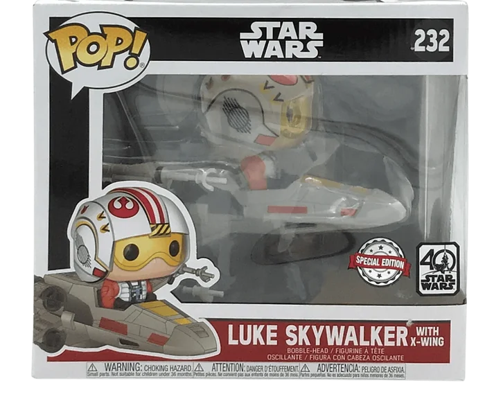 Luke Skywalker with X-Wing #232 Funko Pop from Star Wars
