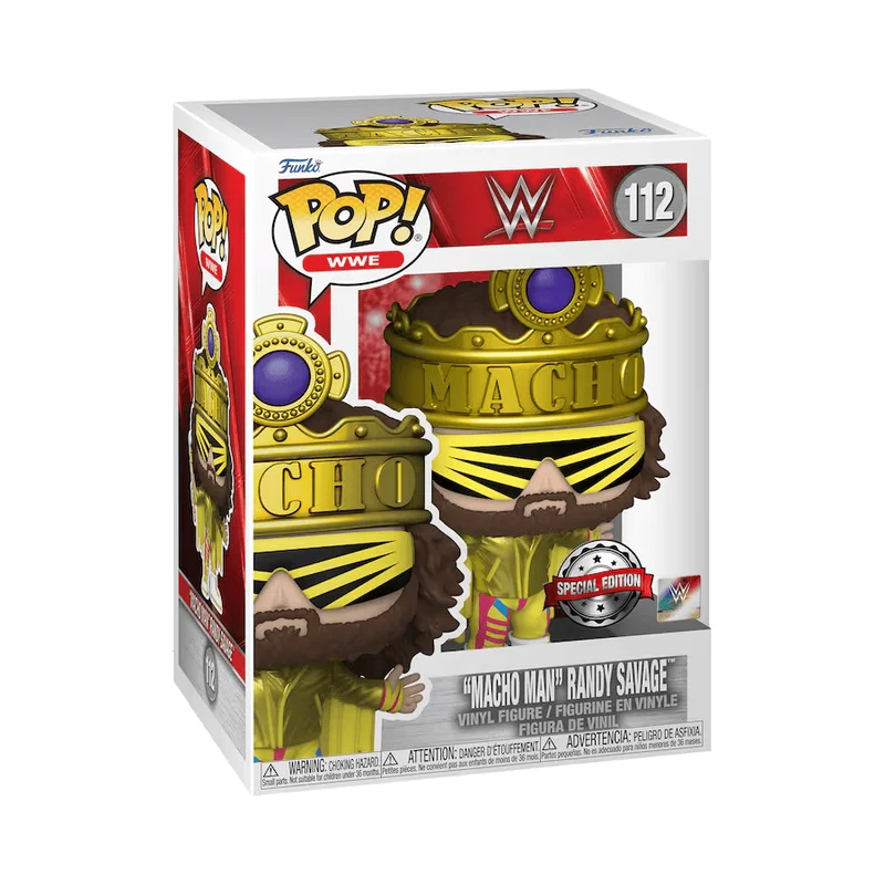 Macho Man Randy Savage #112 Funko Pop from WWE