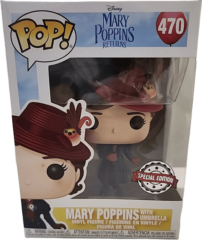 Mary Poppins With Umbrella #470 Funko Pop from Mary Poppins Returns
