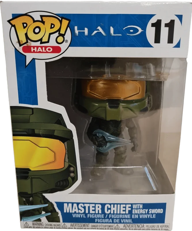 Master Chief With Energy Sword #11 Funko Pop from Halo