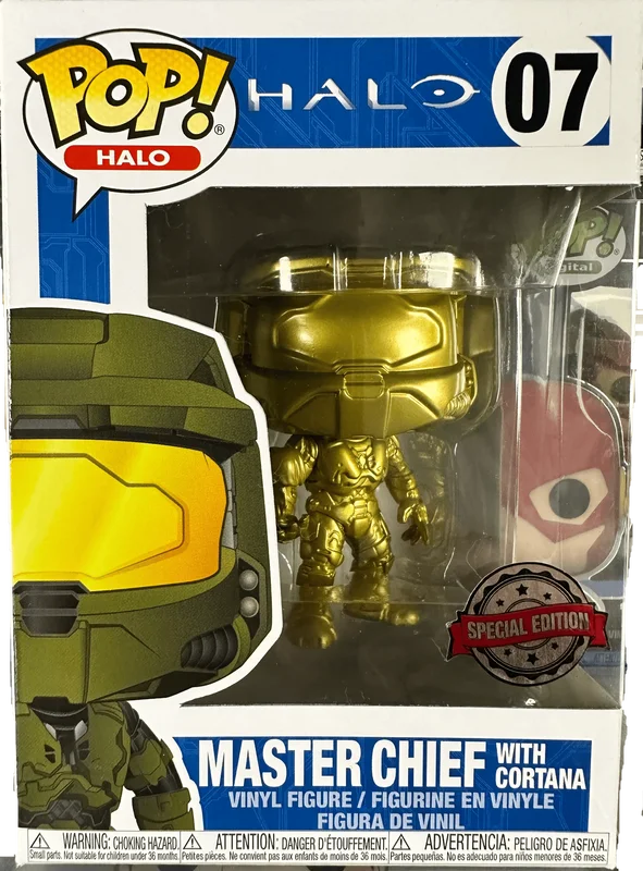 Master Chief with Cortana #07 Funko Pop from Halo