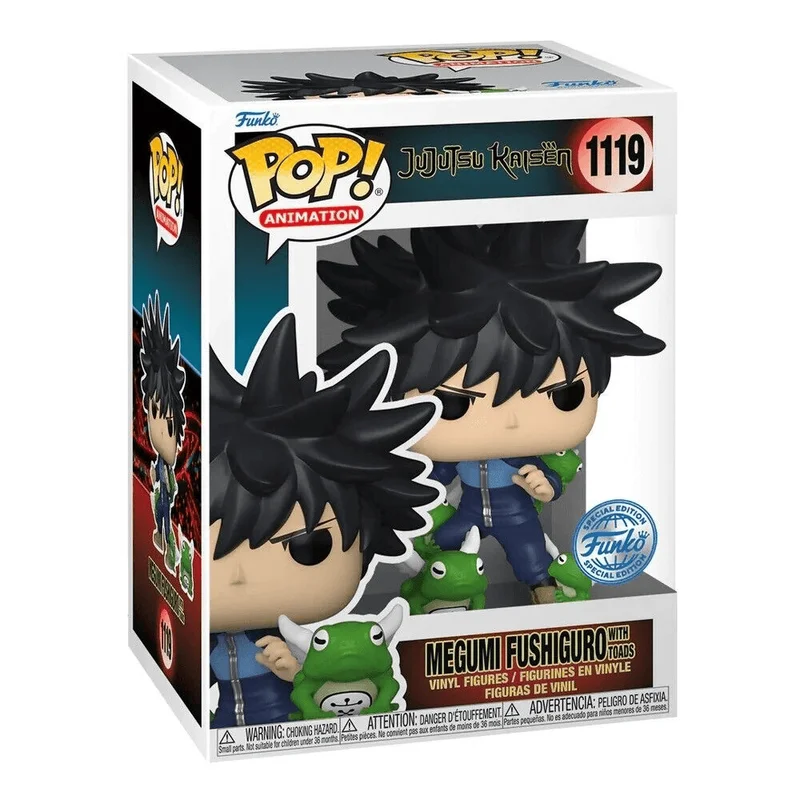 Megumi Fushiguro with Toads #1119 Funko Pop from Jujutsu Kaisen