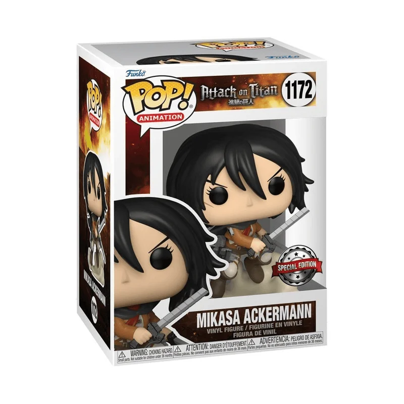 Mikasa Ackermann #1172 Funko Pop from Attack on Titan