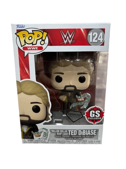 "Million Dollar Man" Ted DiBiase #124 Funko Pop from WWE