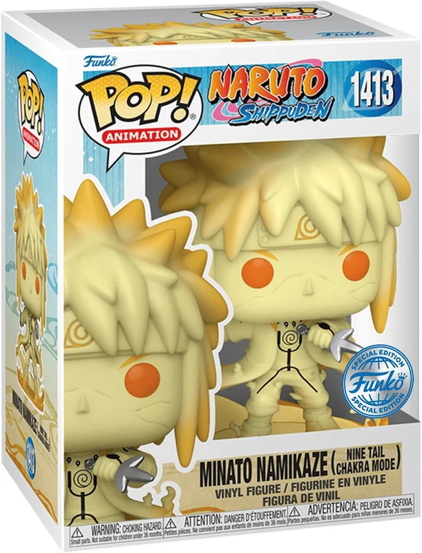 Minato Namikaze (Nine Tail Chakra Mode) #1413 Funko Pop from Naruto Shippuden