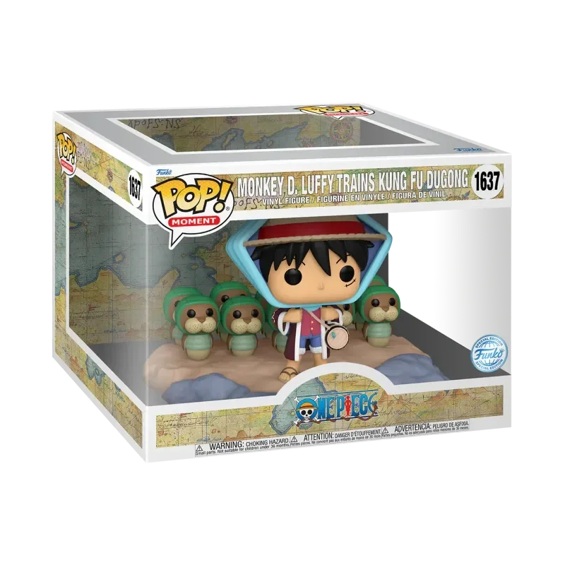 Monkey D. Luffy Trains Kung Fu Dugong #1637 Funko Pop from One Piece