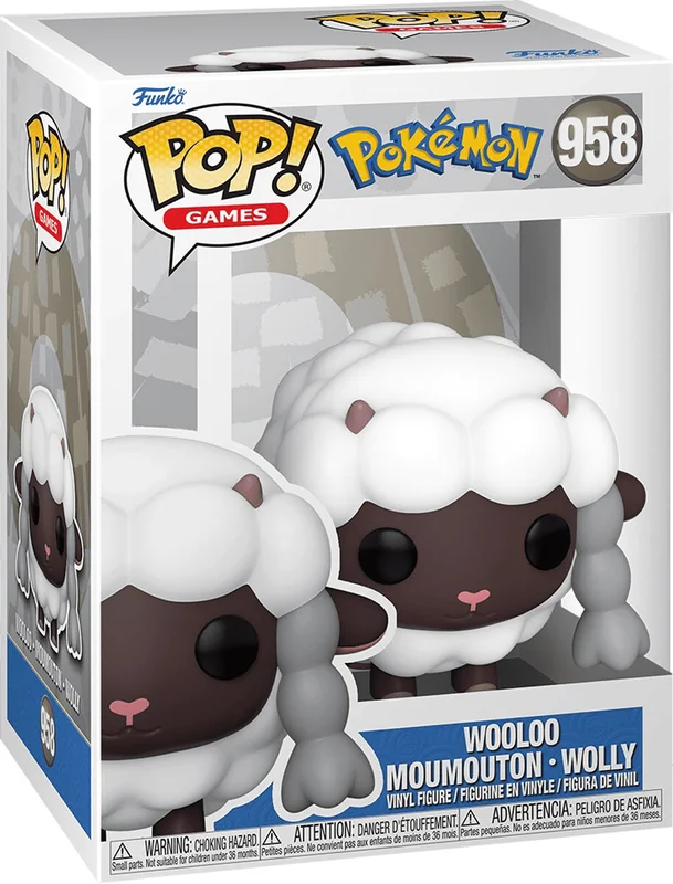 Wooloo #958 Funko Pop from Pokémon