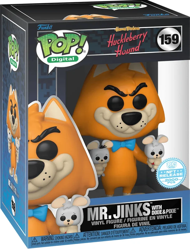Mr. Jinks with Dixie & Pixie #159 Funko Pop from Hanna Barbera