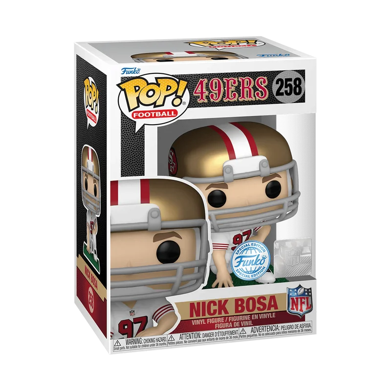Nick Bosa #258 Funko Pop from 49ers
