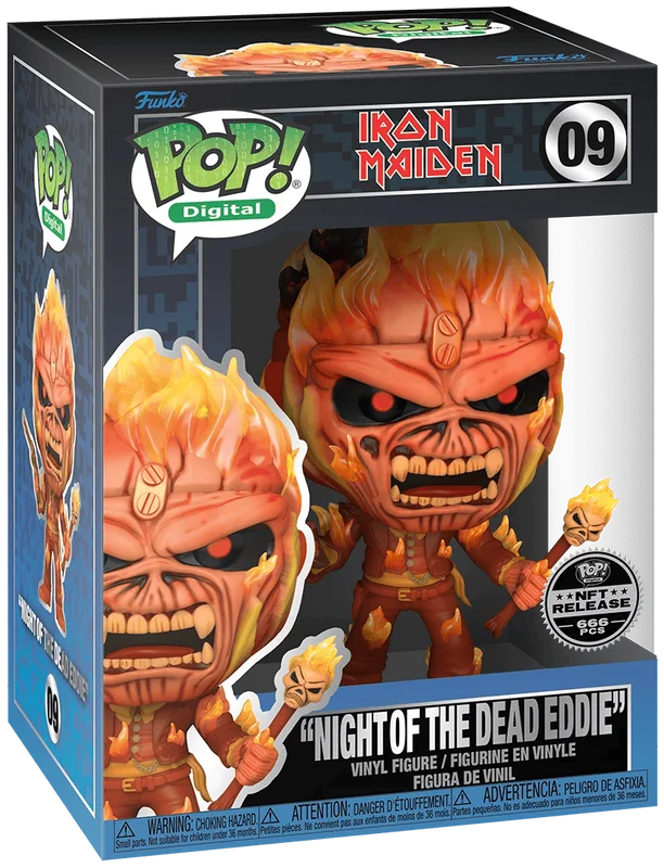 Nights of the Dead Eddie #09 Funko Pop from Iron Maiden