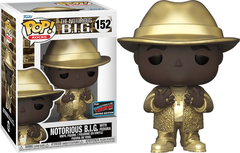 Notorious B.I.G. with Fedora #152 Funko Pop from Notorious B.I.G