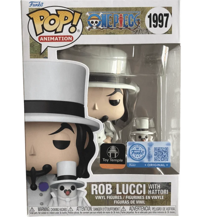 Rob Lucci with Hattori #1927 Funko Pop from One Piece