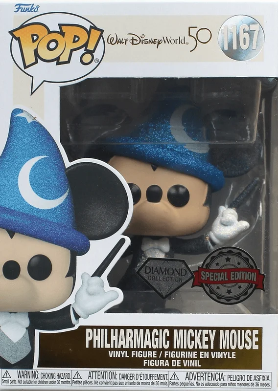 Philharmagic Mickey Mouse #1167 Funko Pop from Disney World 50