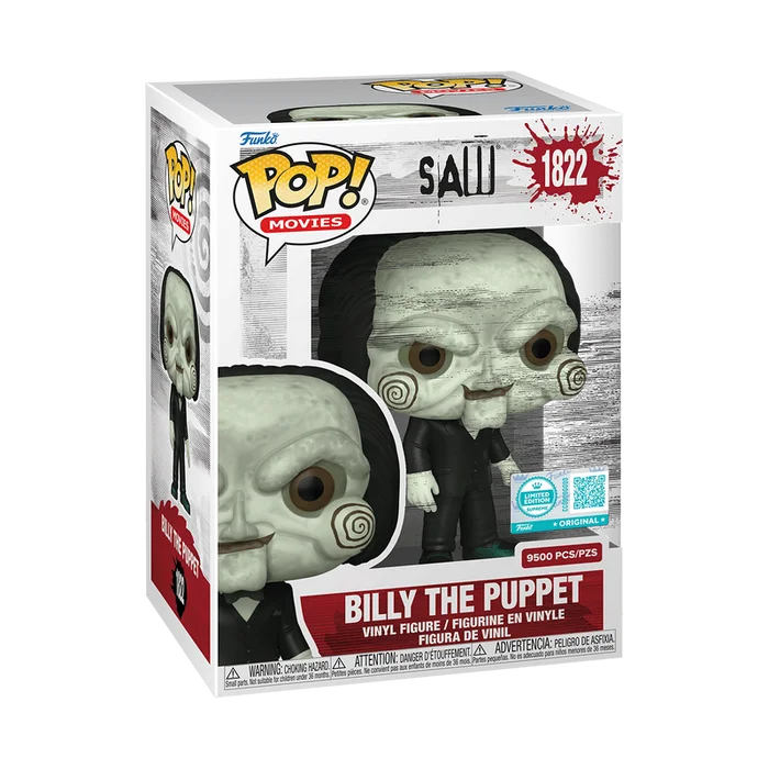 Billy the Puppet #1822 Funko Pop from Saw