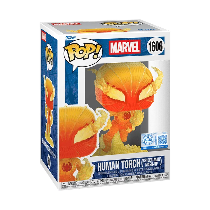 Human Torch (Spider-Man Mash Up) #1606 Funko Pop from Marvel