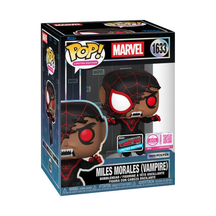 Miles Morales (Vampire) #1633 Funko Pop from Marvel